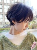 マッシュショート /絶壁解消 /くびれ /くせ毛 /簡単スタイリング