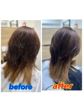 ノヘアドットビービーエス(no hea.bbs) 乾かしただけでまとまるスタイル