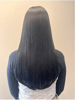 ウル(uru)の写真/サラサラな質感が叶うと話題の【N.ケラリファイン】使用の髪質改善ストレートで、自分史上最高の指通りへ*