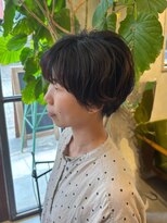 ポレポレハッピーヘアワーク POREPORE HAPPY HAIR WORK&nbsp;マッシュショート×パーマ