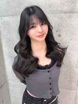 ロンドメリア 天神大名店(Lond Melia)&nbsp;★ミディアムヘア暗めカラーグランマッシュデザインカラー艶髪★