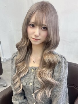 エリーツ(elyts) ペールシルバー×シールエクステ