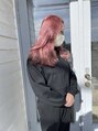 ヴォイスヘアーデザインウル(Voice hair design ulu)&nbsp;ピンクカラー玉村/新町/藤岡/髪質改善/ブリーチ/ダブルカラー