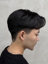 ニコ トウキョウ ロジック(nico TOKYO Logic)&nbsp;メンズセンターパートニュアンスパーマアップバング