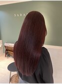sarajuヤスキ　カシスピンク　（ブリーチなしWカラー）