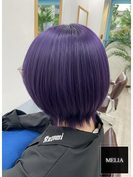 メリア(MELIA) ラベンダーパープル#浦和#美容院#南浦和#縮毛矯正#髪質改善#艶髪