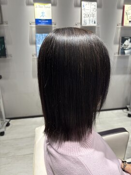 ミディアムストレート