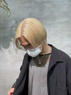 シャルムバイケンジ(Charm.by KENJE) ブリーチ/ブリーチカラー/ブロンドヘア/ダブルカラー/銀座