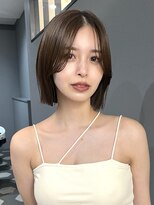 サンドイエナ 横浜店(sand yena) くびレイヤーボブルフネビージュ小顔ワンレンこなれミディ