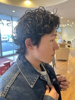 サラ ビューティ サイト 春日(SARA Beauty sight)&nbsp;【松尾が作る】【くせ毛風】【メンズ】グランジパーマ