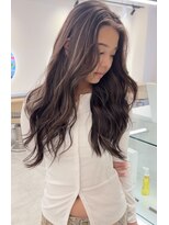 サロウィン 那覇店(SALOWIN)&nbsp;海外レイヤー×ナチュラルハイライトカラー