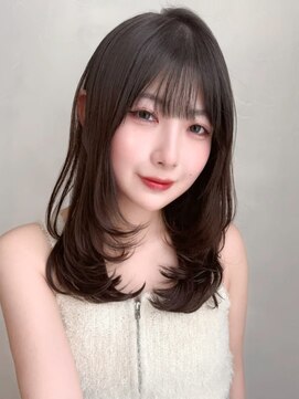アグノス 青山(Agnos) モテ髪デジタルパーマくせ毛風カール似合わせカット愛され
