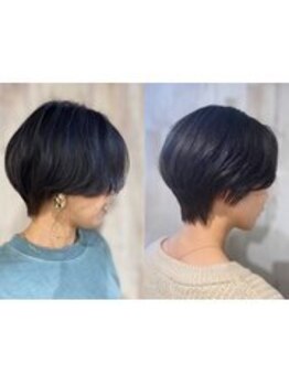 ミー(Me)の写真/忙しい毎日でも決まるショートヘア☆上品×洗練されたこだわり のショートカットで、365日キレイに♪