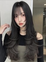 ロッソ ヘアアンドスパ 谷塚店(Rosso Hair&SPA) レイヤーカット/ロングレイヤー/フェイスレイヤー/