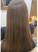 ヘアエステコース+カラー+カット・髪質改善・縮毛矯正・白髪染め