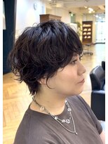 クラフト 福津(CRAFT) マッシュショートにパーマ