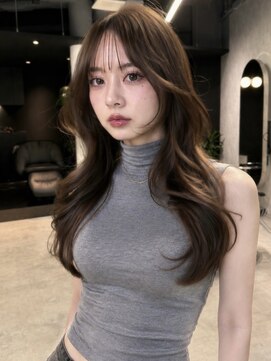 シティ オモテサンドウ(CITY omotesando) 顔周りレイヤー×くびれロング tr
