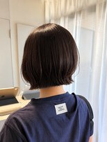 ログ(log)&nbsp;ニュアンスパーマ　髪質改善カラー　顔まわり　レイヤー　艶髪