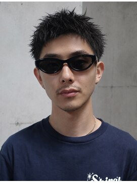 ガレージ 原宿 表参道(Garage) 【KOTARO】刈り上げないスパイキーショート