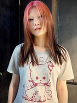 イリス 心斎橋(.elice)&nbsp;ショートカットミニウルフカットショートウルフチェリーブラウン
