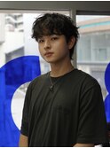 10代20代メンズシャドウパーマ