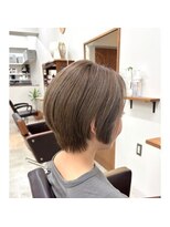 ティーシースペース 元住吉店(T.C.SPACE)&nbsp;襟足すっきり♪大人の上品ショートボブ