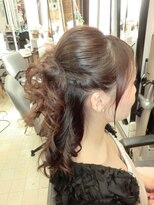 ドレス21&nbsp;定番ハーフアップ