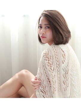 フェリア 緑地公園(FERIA) FERIA◇ハンドブローだけでまとまる毛流れボブ◇