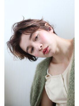 ネオリーブ アンド 渋谷店(Neolive &) 【Neolive & 渋谷店】透明感のあるベージュカラー☆ショート