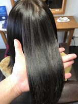 スープレックス ヘアーデザイン(SOUPREX HAIR DESIGN) 水素トリートメント グレイ系ベージュカラー