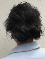 フロート 小阪店(float)&nbsp;カジュアルアレンジ＿結婚式,前下がり,斜めバング