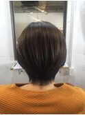首元すっきりショートボブ