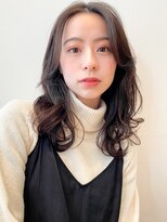 ケーツー あべのキューズモ－ル店(K-two)&nbsp;[K-two]かきあげ前髪 ココアブラウン 抜け感ヘア[天王寺/阿倍野]