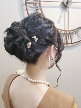 ヘアセットサロン ミント(Hair set salon MINT) お呼ばれアップスタイル
