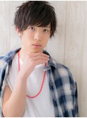 黒髪でキマルこなれ感！くせ毛ショートマッシュI