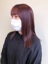 アヴァンセ サニー美容室&nbsp;ピンクブラウン