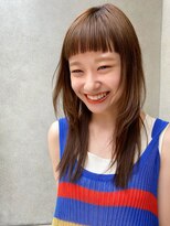 ブロウ ネックス ザ サロン 表参道(VLOW nex the salon)&nbsp;【vlow表参道】韓国風くびれミディ　髪質改善　長屋