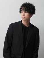 ヘアーカッティングガーデン ジャック モアザン 近鉄奈良店&nbsp;メンズパーマ/前下がり/刈り上げ[奈良/大和西大寺駅/白髪ぼかし]
