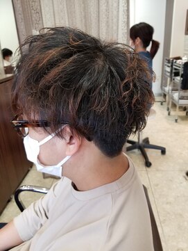 ブランシェ 名鉄小幡駅前店 メンズ刈り上げスタイル