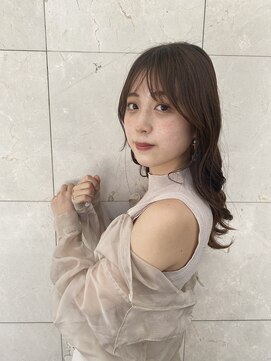 ロンド ストラーダ 心斎橋(Lond strada) シルキーベージュ×グレージュカラー【髪質改善/縮毛矯正】