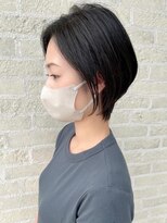 トップヘアーラウンジ 知立(TOP HAIR Lounge) 耳かけすっきりショートで簡単スタイリング