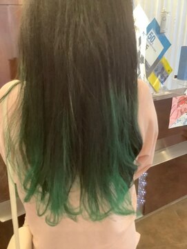 ビューティシモ 東長崎(Beautissimo) バレイヤージュ グリーン