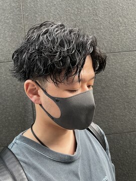 クオル 立川(QOL) 波巻きパーマ波巻スパイラルセンターパートツーブロ