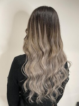 ヘアーデザイン ジェルム(Hair Design germe) 派手目グラデーション --RINA--