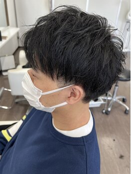 21時迄受付◎<ビジネスマンはＯＮもＯＦＦもスマートに>カット＋炭酸頭皮ケアスパで創るデキるMen'sStyle◇