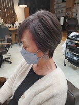 フラココ 荻窪店(hurakoko trico)&nbsp;おしゃれ70代/白髪ぼかしベージュ/上質ハイライト