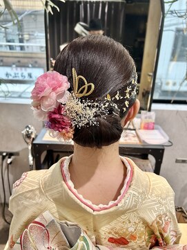 ゼスト クレス(ZEST Cres) 【立川CRES吉岡俊】卒業式ヘア 袴着付★