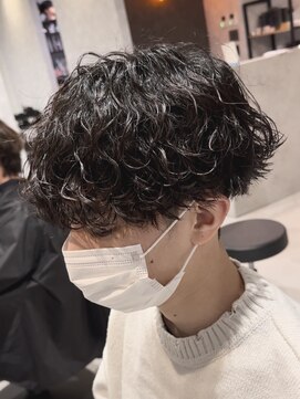 アビー(ABEY) 波巻きスパイラルパーマ無造作パーママッシュ