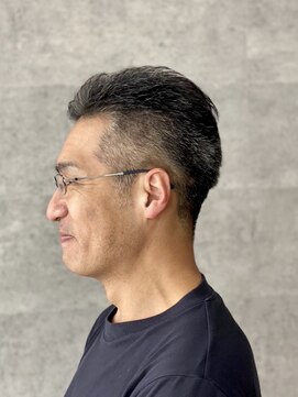 ソイクフ 四条大宮店(SOY-KUFU) 【soy-kufu】MEN'S HAIR束感ショートアッシュブラック