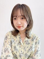 アルバム 新宿(ALBUM SHINJUKU)&nbsp;ウルフ_マチルダボブピンクベージュインナーグレージュ_49132